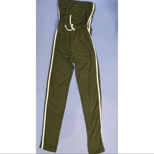 army green jumpsuit